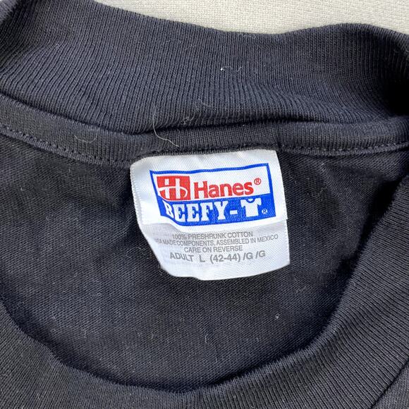 Vintage Linux T-Shirt Adult Large Black Tech PC Computer Care OS System Web 90s - Picture 6 of 10